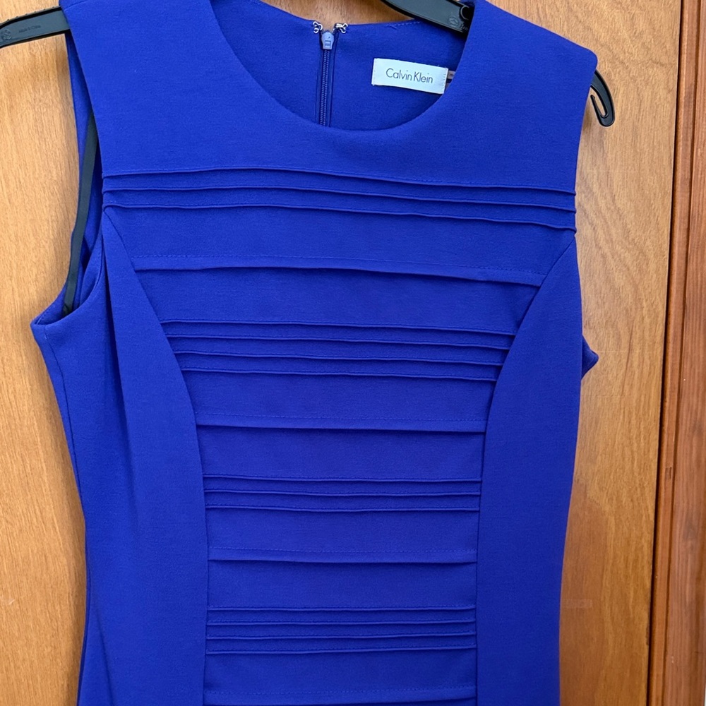 Stylish Calvin Klein Women's Vibrant PURPLE Dress